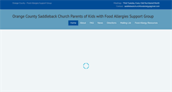 Desktop Screenshot of ocfoodallergy.com