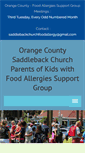 Mobile Screenshot of ocfoodallergy.com